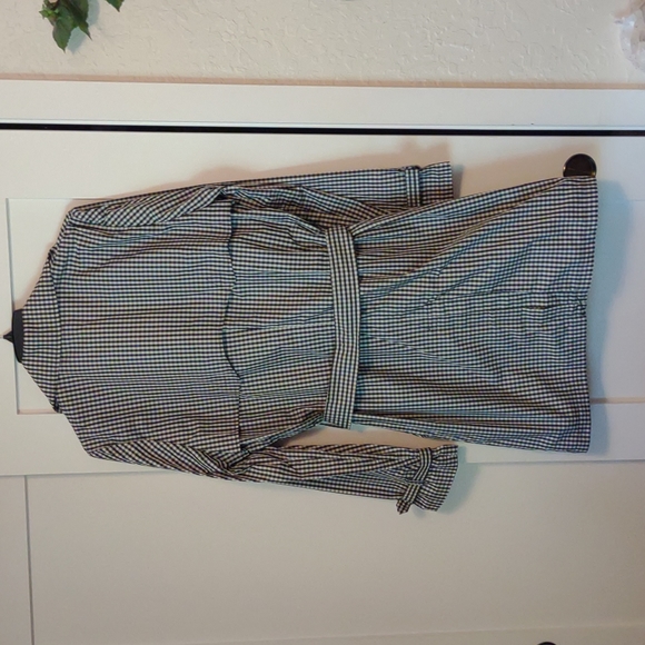 Ralph Lauren Lightweight Checkered Trenchcoat! - Picture 6 of 7